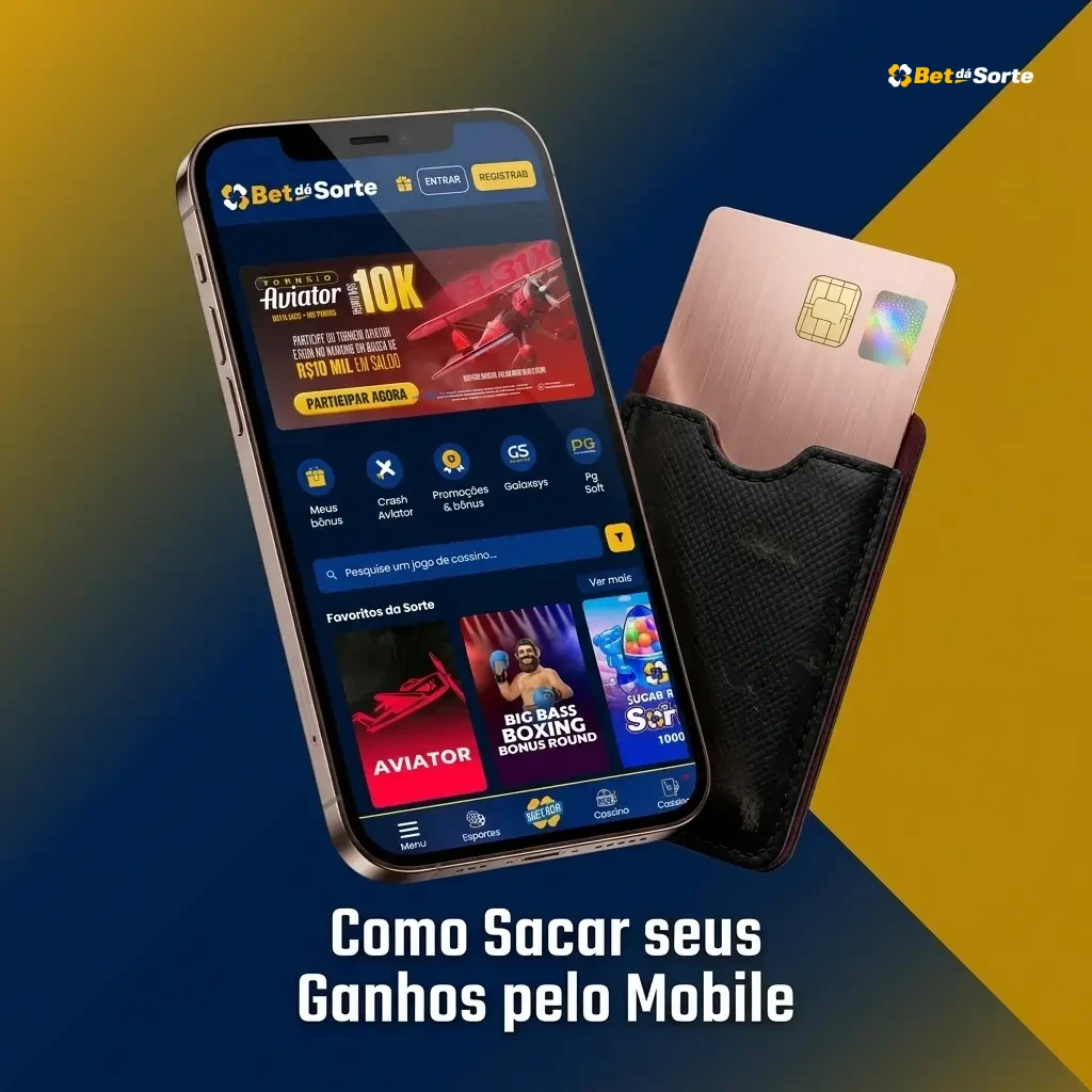 Passo a passo para sacar ganhos pelo celular na Betdasorte usando Pix de forma rápida e segura