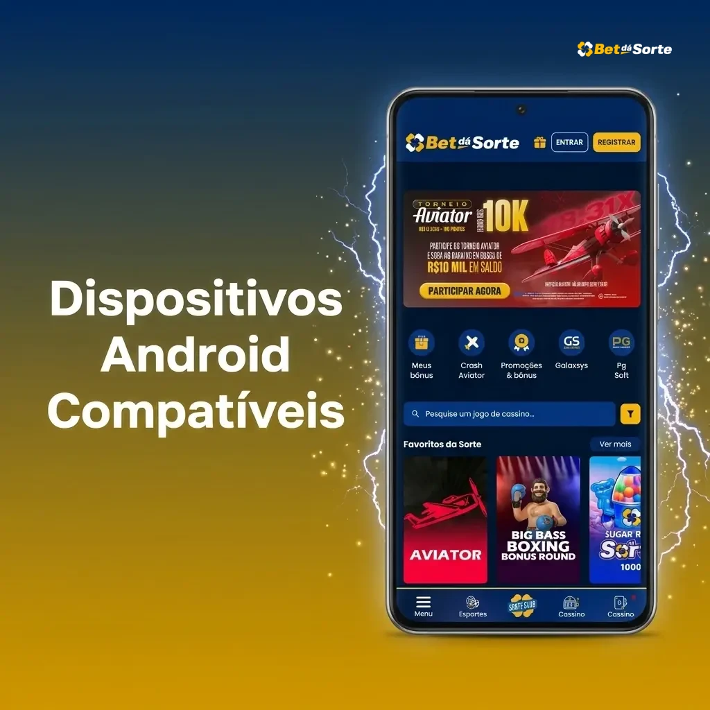 Dispositivos Android compatíveis com o app Betdasorte: Samsung, Motorola, Xiaomi, LG, Nokia e Realme