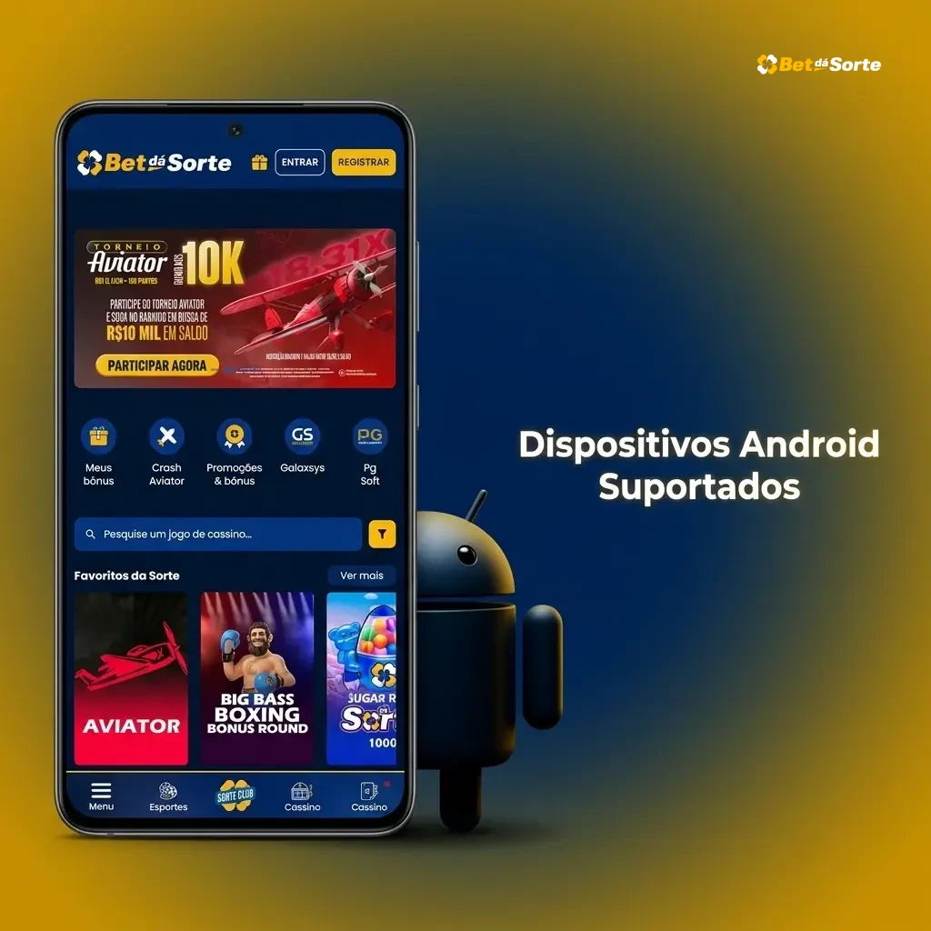 Smartphones Android compatíveis com Betdasorte: Samsung, Xiaomi, Motorola, Google Pixel e outros modelos testados