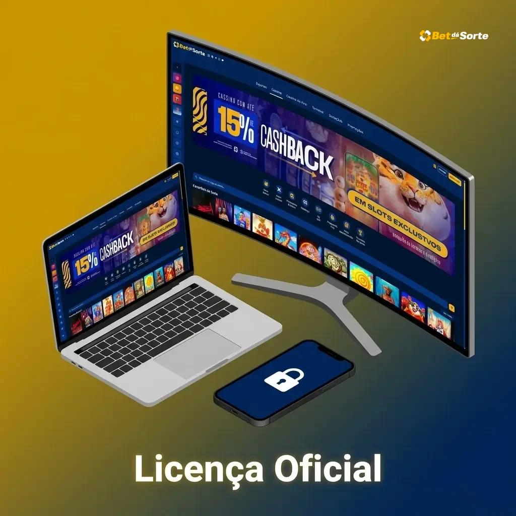 Licença oficial da Betdasorte regulamentada no Brasil, garantindo segurança, transparência e jogo responsável