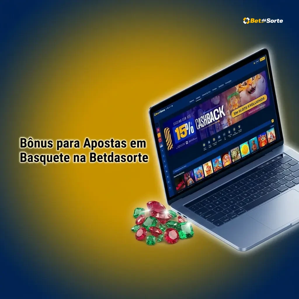 Bônus de boas-vindas Betdasorte para apostas em basquete NBA e NBB com saldo extra no primeiro depósito