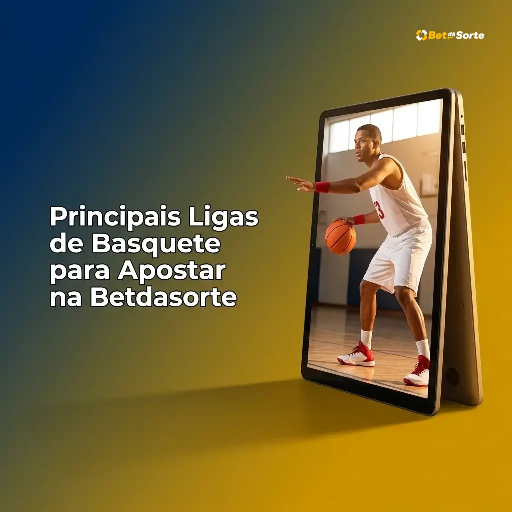 Principais ligas de basquete para apostar na Betdasorte: NBA, NBB, EuroLeague, FIBA e mais