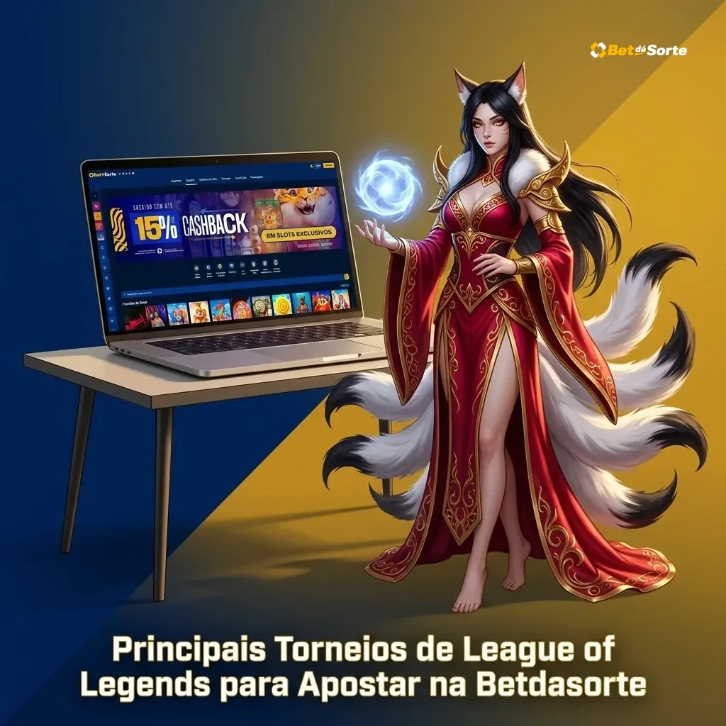 Principais torneios de League of Legends para apostar: Worlds, MSI, LCK, LPL e LEC na Betdasorte