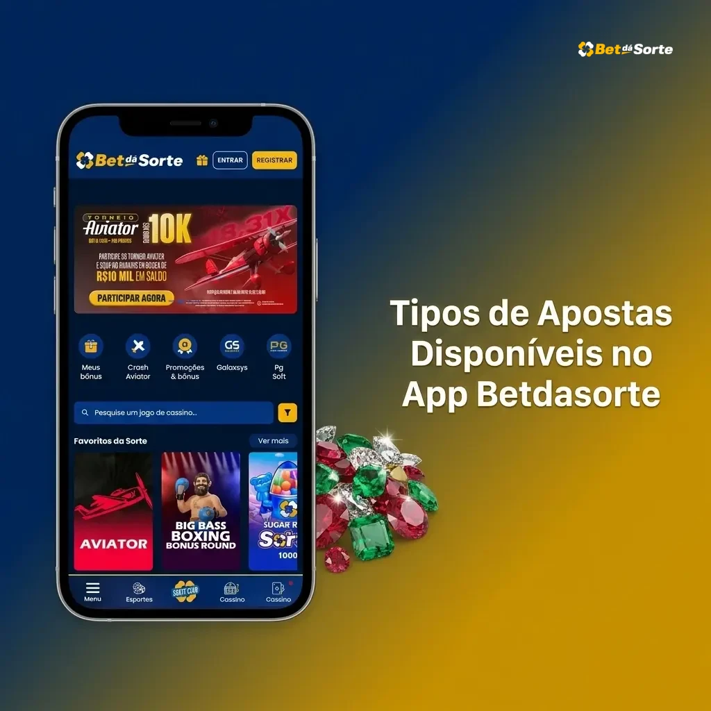 Tipos de apostas no app Betdasorte: simples, múltipla, sistema, ao vivo e cash out explicados