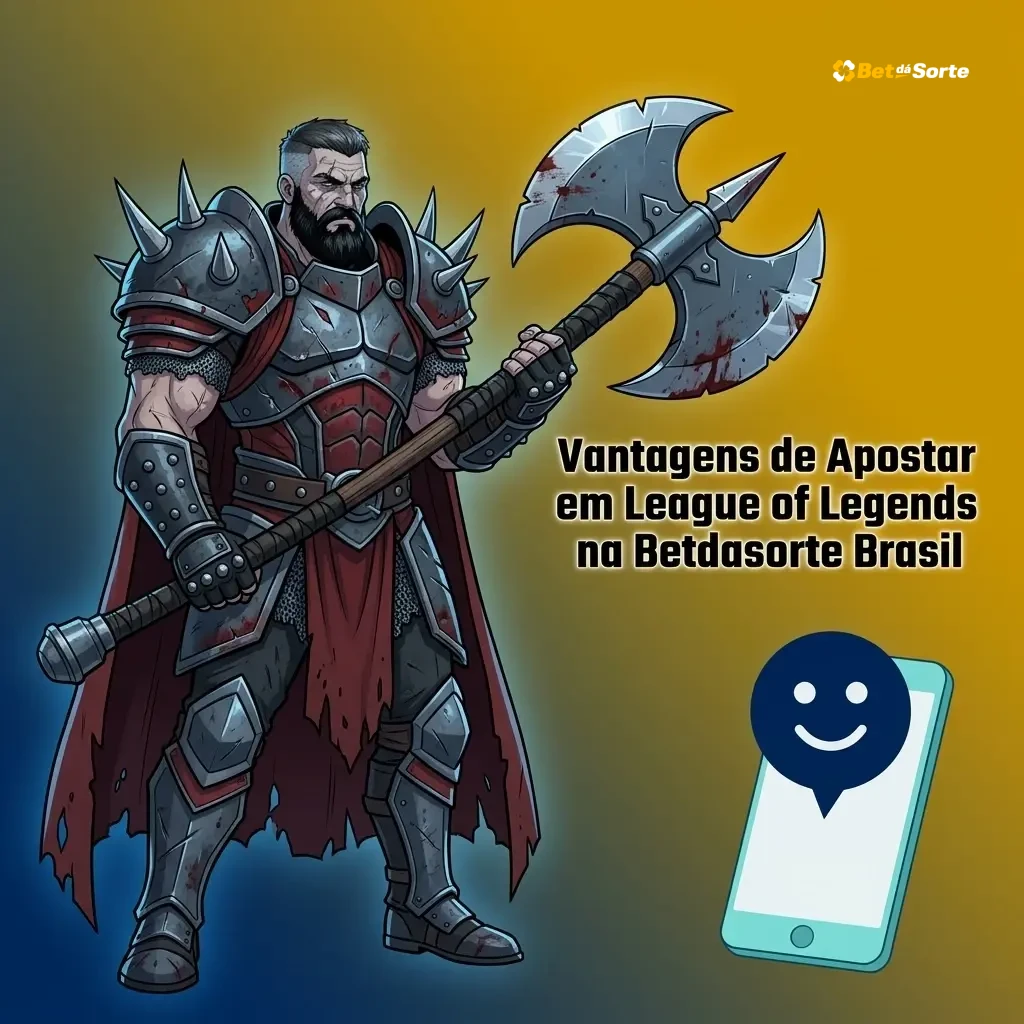 Vantagens de apostar em League of Legends na Betdasorte Brasil com bônus, Pix e odds competitivas