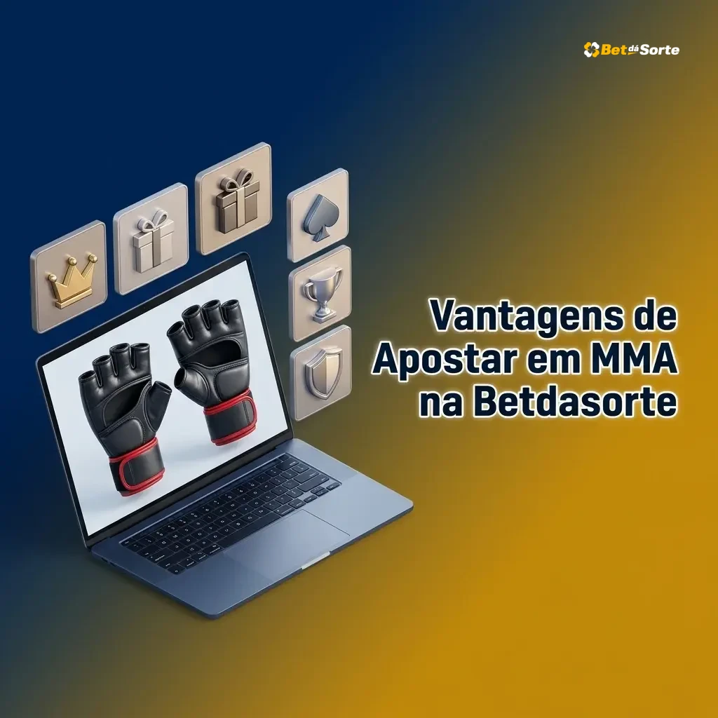 Vantagens de apostar em MMA na Betdasorte: odds, mercados variados, ao vivo, Pix e plataforma regulamentada